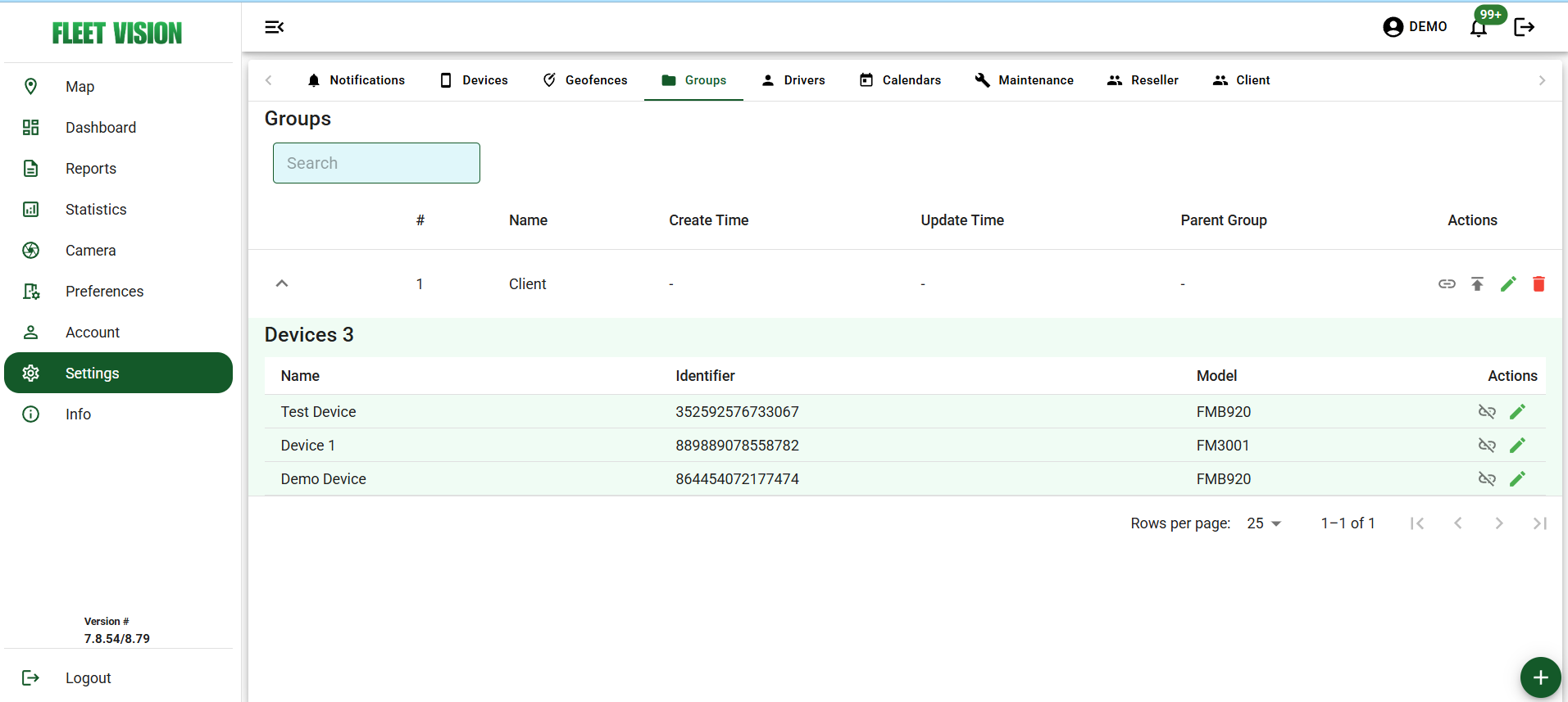Group Configuration Form